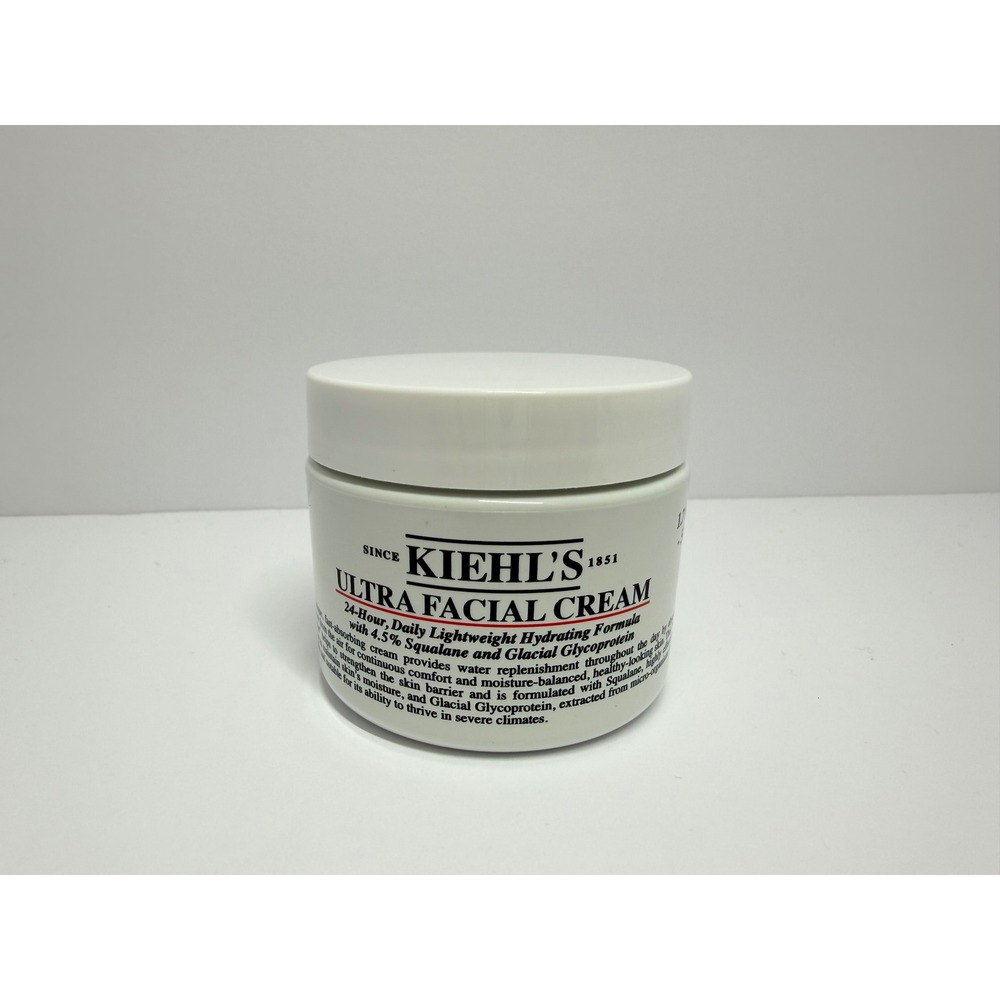 Kiehls Ultra Facial Cream 24-Hour Hydrating Moisturizer with Squalane 1.7oz 50ml